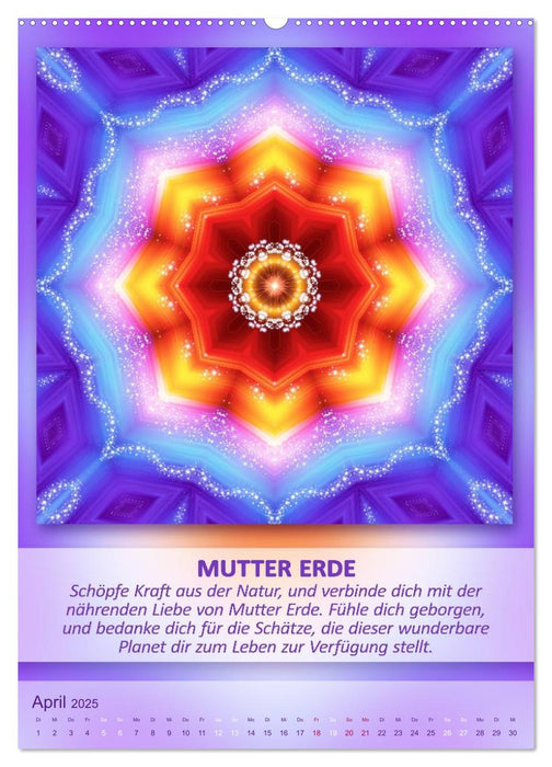Light Energy Mandalas - Kalender - Vol. 2 (CALVENDO Wandkalender 2025)