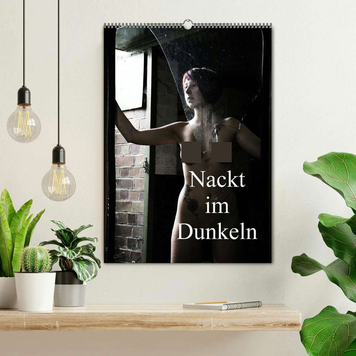 Nackt im Dunkeln / 2025 (CALVENDO Wandkalender 2025)