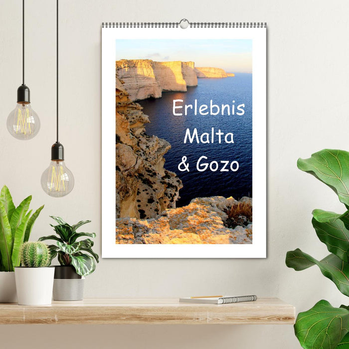 Erlebnis Malta & Gozo (CALVENDO Wandkalender 2025)