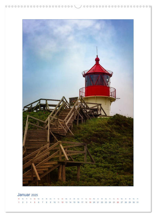 Insel Amrum - Friesische Impressionen (CALVENDO Wandkalender 2025)