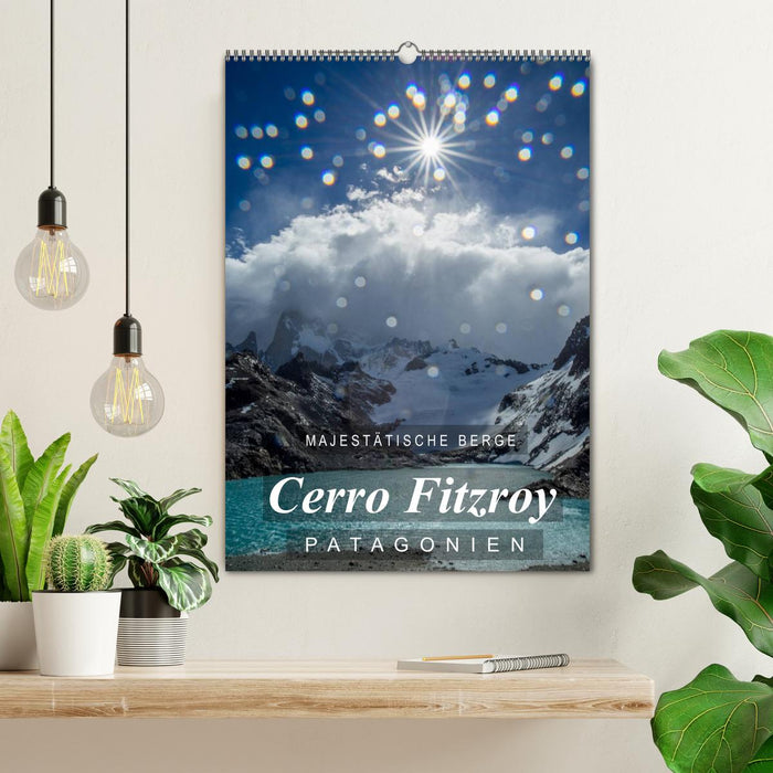 Majestätische Berge Cerro Fitzroy Patagonien (CALVENDO Wandkalender 2025)