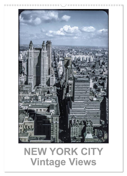 NEW YORK CITY - Vintage Views (CALVENDO Wandkalender 2025)