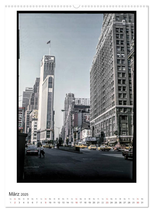 NEW YORK CITY - Vintage Views (CALVENDO Wandkalender 2025)