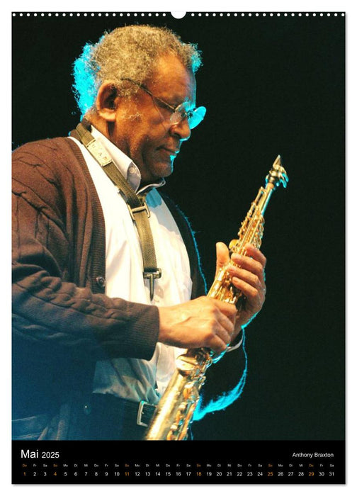 Jazz Saxophonisten 2025 (CALVENDO Wandkalender 2025)