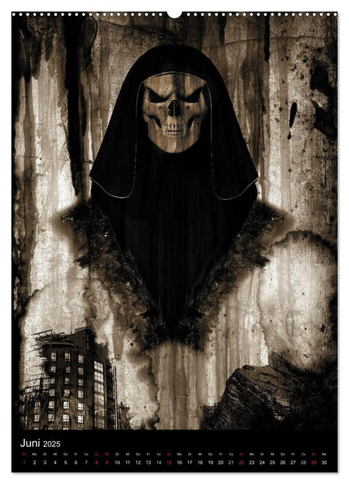 S.O.D. - Skulls Of Death Vol. I - Totenkopf Artworks (CALVENDO Wandkalender 2025)