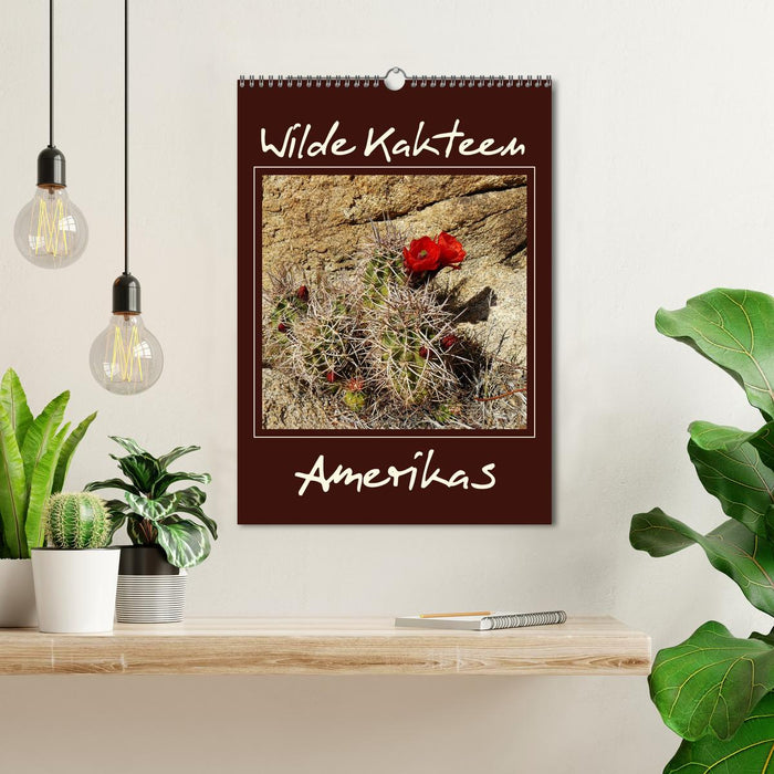 Wilde Kakteen Amerikas (CALVENDO Wandkalender 2025)
