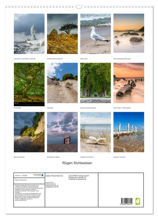 Rügen Sichtweisen (CALVENDO Wandkalender 2025)