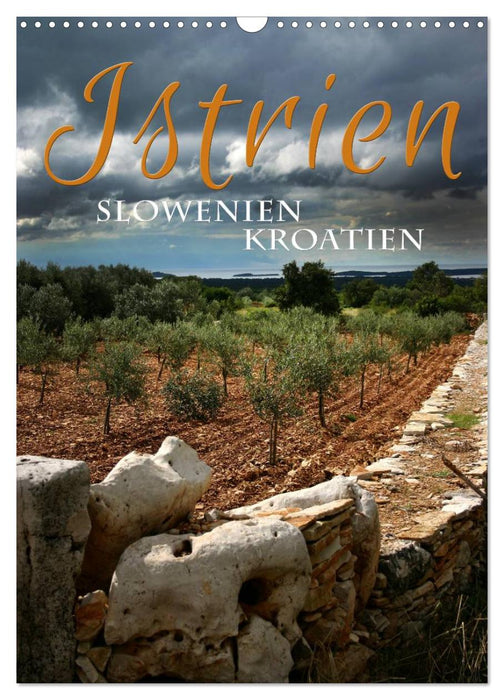 Istrien – Slowenien. Kroatien (CALVENDO Wandkalender 2025)