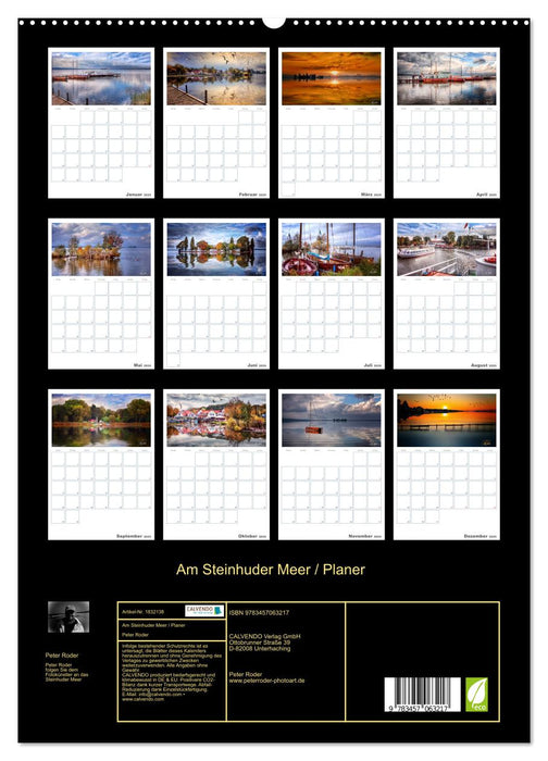 Am Steinhuder Meer / Planer (CALVENDO Premium Wandkalender 2025)