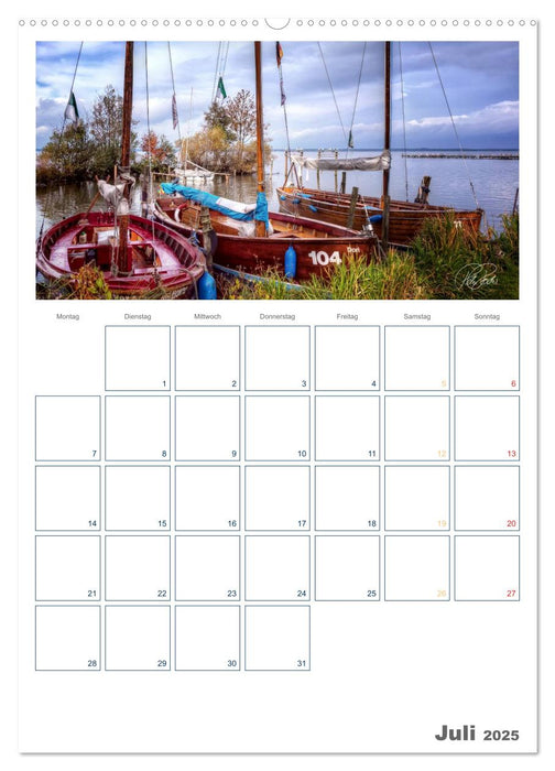 Am Steinhuder Meer / Planer (CALVENDO Premium Wandkalender 2025)