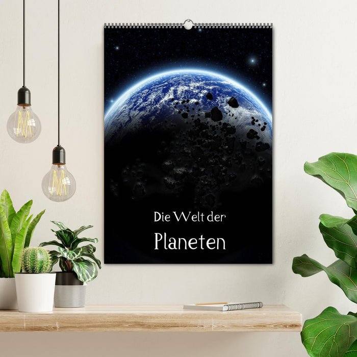 Die Welt der Planeten (CALVENDO Wandkalender 2025)