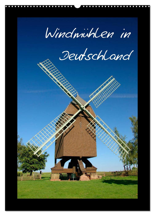 Windmühlen in Deutschland (CALVENDO Wandkalender 2025)