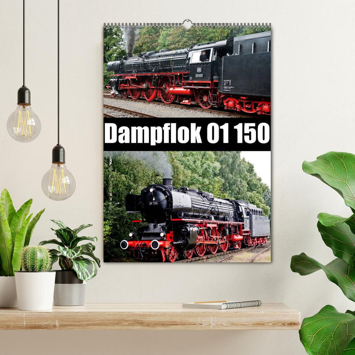 Dampflok 01 150 / CH-Version (CALVENDO Wandkalender 2025)