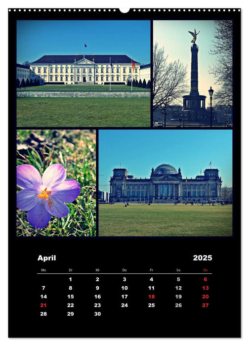 BERLIN / vertikal (CALVENDO Wandkalender 2025)