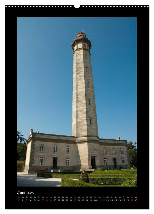 Leuchttürme Frankreich (CALVENDO Wandkalender 2025)