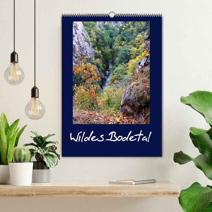 Wildes Bodetal (CALVENDO Wandkalender 2025)