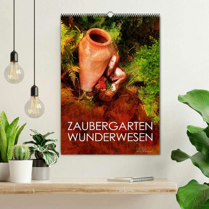 ZAUBERGARTEN WUNDERWESEN (CALVENDO Wandkalender 2025)