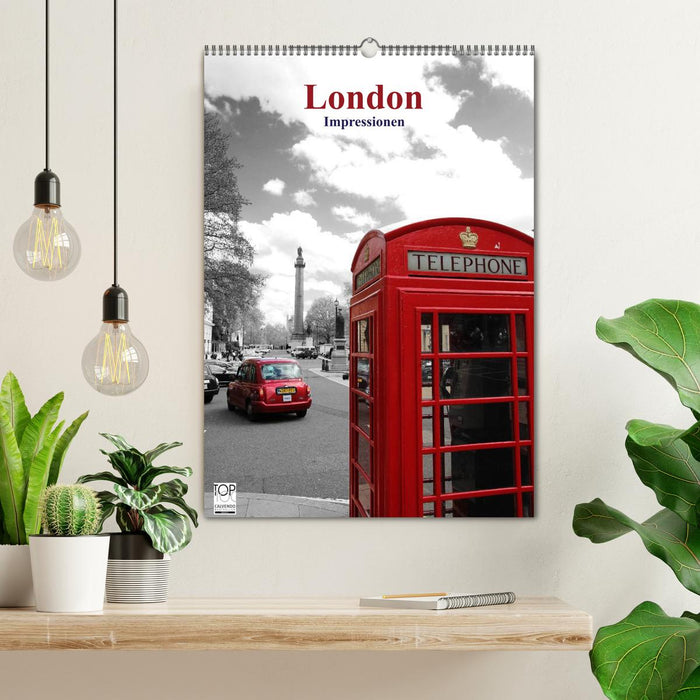 London - Impressionen (CALVENDO Wandkalender 2025)