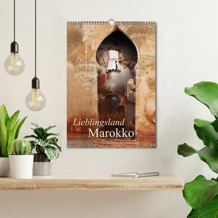 Lieblingsland Marokko (CALVENDO Wandkalender 2025)