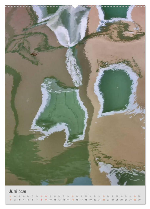 acqua alta - Venedig im Spiegel der Kanäle (CALVENDO Wandkalender 2025)
