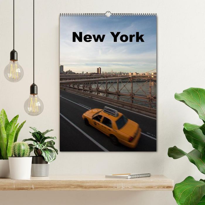 New York (CALVENDO Wandkalender 2025)