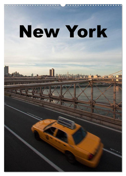 New York (CALVENDO Wandkalender 2025)