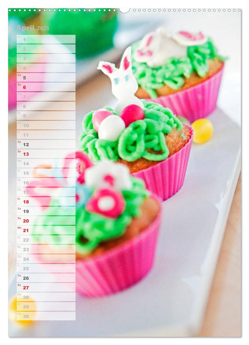 Süße Versuchungen / Geburtstagskalender (CALVENDO Wandkalender 2025)