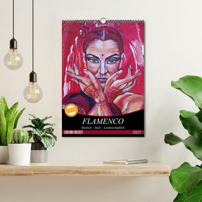 Flamenco (CALVENDO Wandkalender 2025)