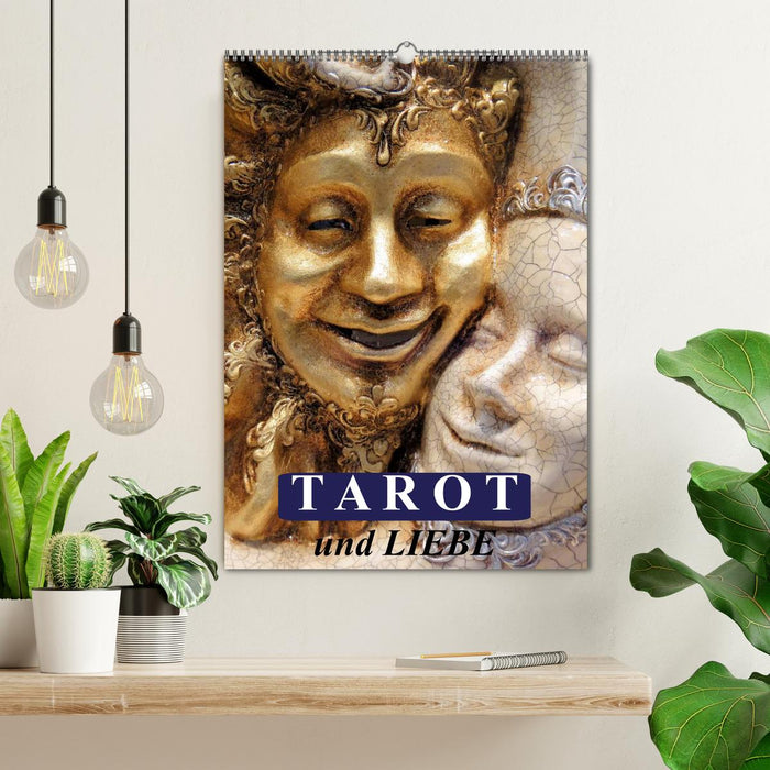 Tarot und Liebe (CALVENDO Wandkalender 2025)