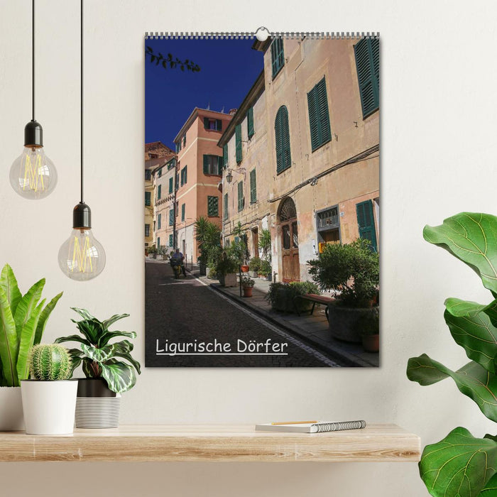 Ligurische Dörfer (CALVENDO Wandkalender 2025)