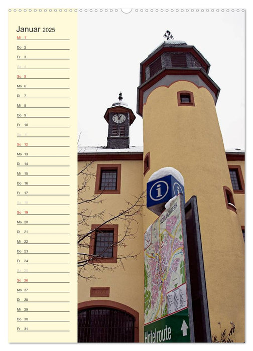 Stadt Schlüchtern (CALVENDO Wandkalender 2025)