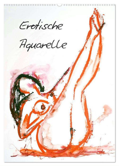 Erotische Aquarelle (CALVENDO Wandkalender 2025)