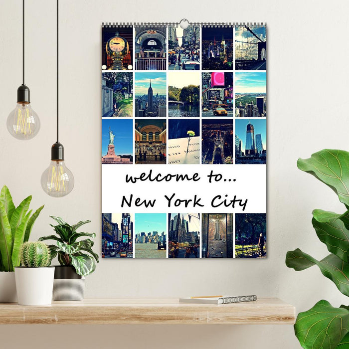 welcome to New York City (CALVENDO Wandkalender 2025)