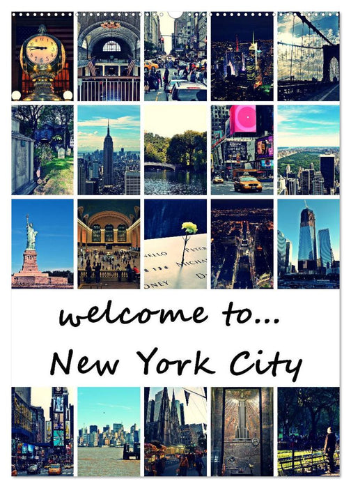 welcome to New York City (CALVENDO Wandkalender 2025)