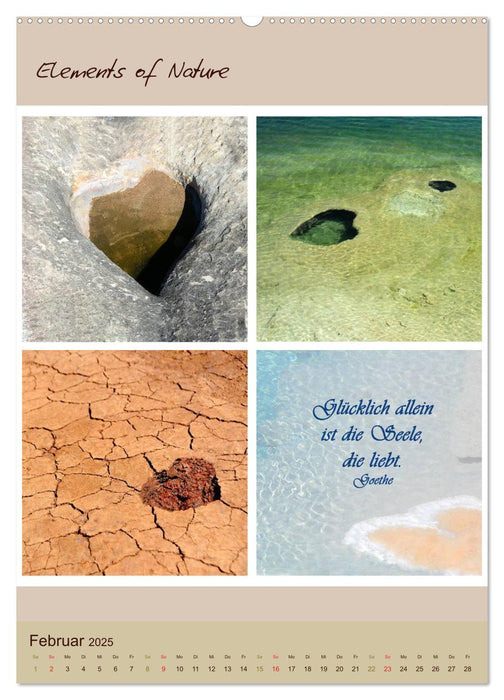 Elements of Nature (CALVENDO Wandkalender 2025)