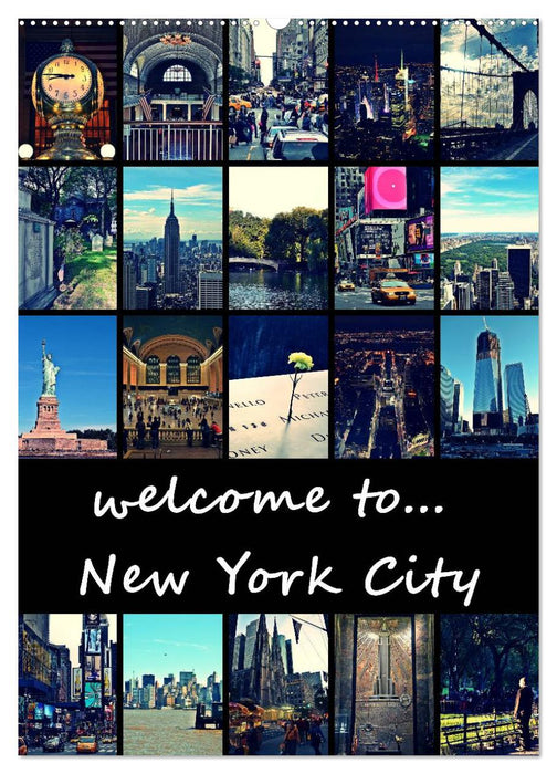 welcome to New York City (CALVENDO Wandkalender 2025)