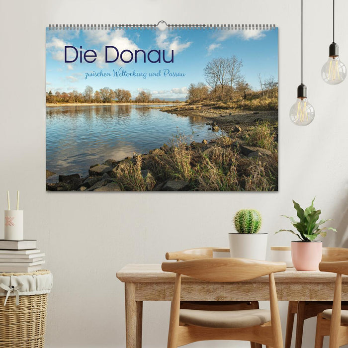 Die Donau zwischen Weltenburg und Passau (CALVENDO Wandkalender 2025)