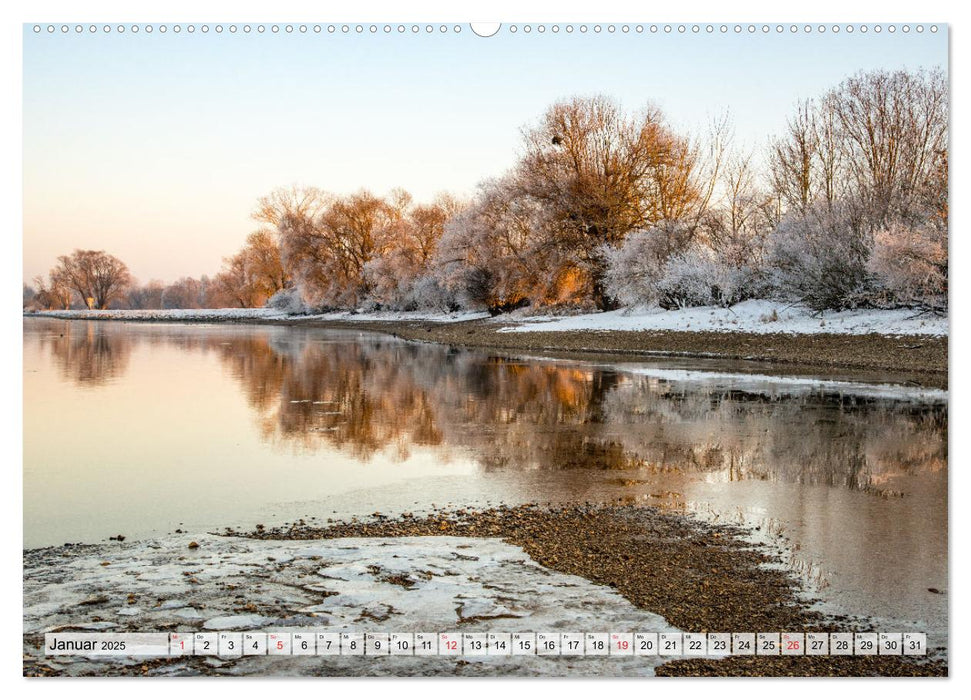 Die Donau zwischen Weltenburg und Passau (CALVENDO Wandkalender 2025)