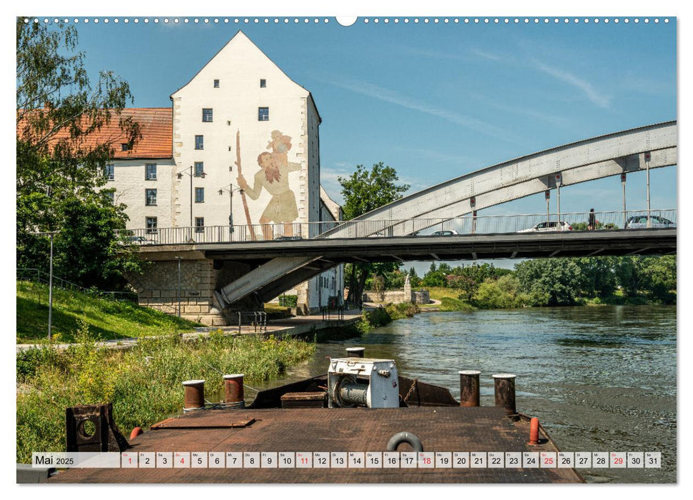 Die Donau zwischen Weltenburg und Passau (CALVENDO Wandkalender 2025)