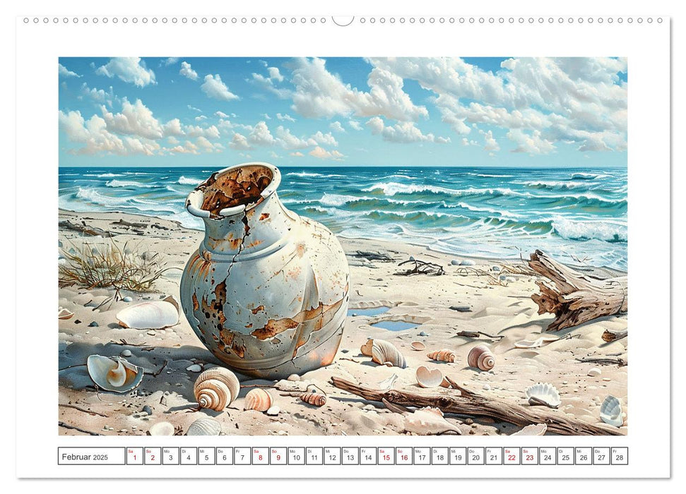 Strandgut (CALVENDO Premium Wandkalender 2025)