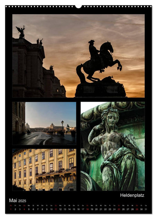 Die Hofburg zu Wien (CALVENDO Wandkalender 2025)