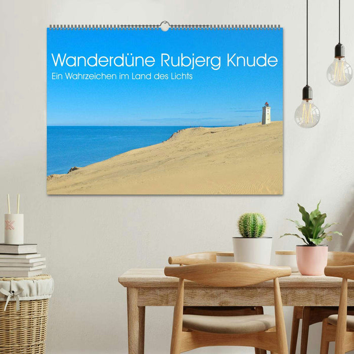 Wanderdüne Rubjerg Knude - ein Wahrzeichen im Land des Lichts (CALVENDO Wandkalender 2025)