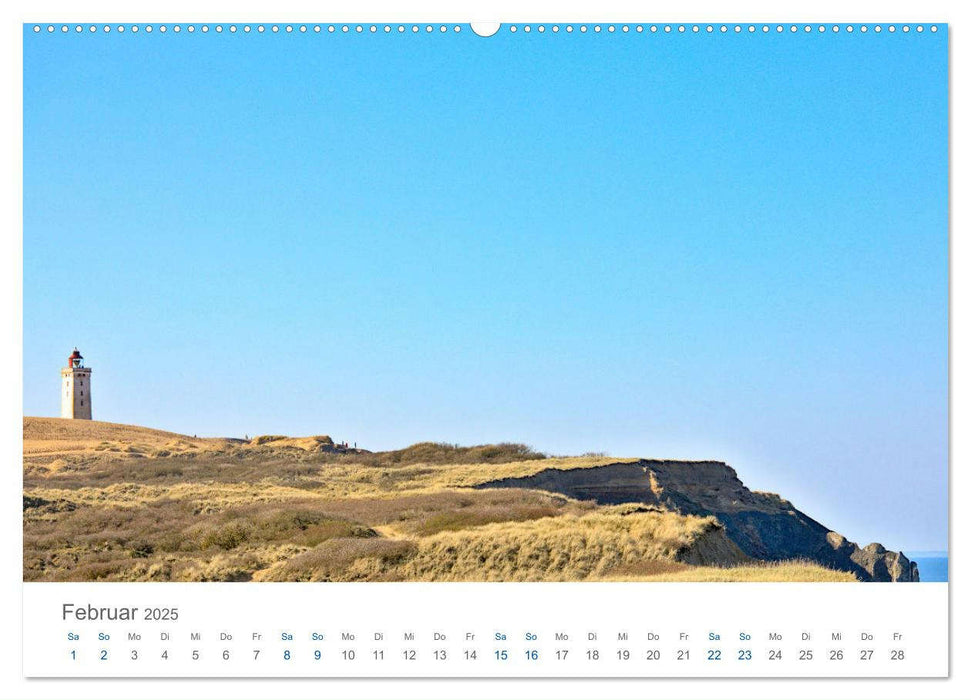 Wanderdüne Rubjerg Knude - ein Wahrzeichen im Land des Lichts (CALVENDO Wandkalender 2025)