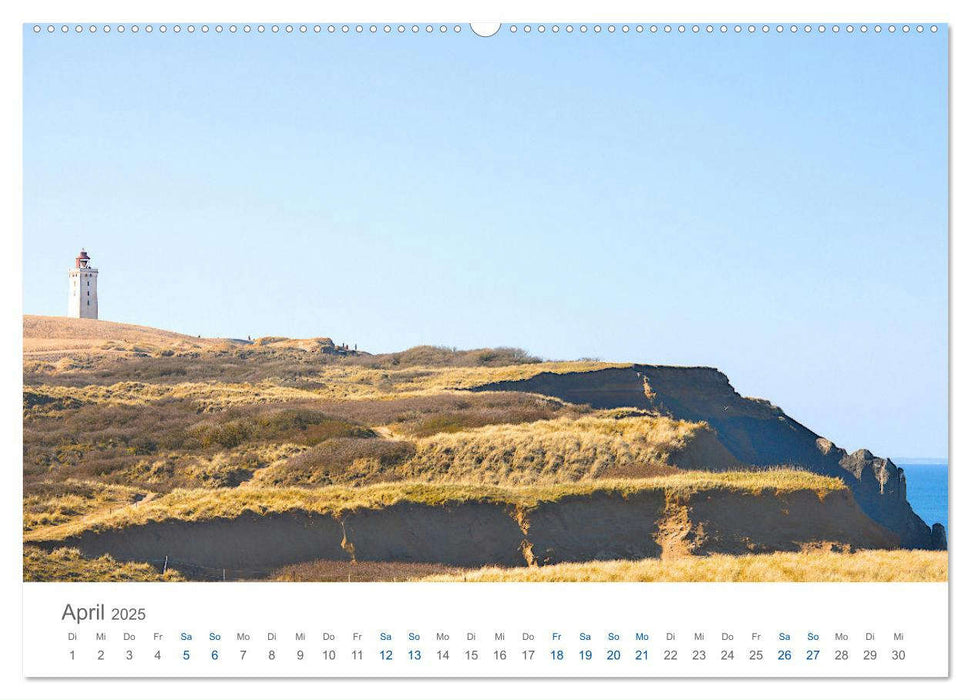 Wanderdüne Rubjerg Knude - ein Wahrzeichen im Land des Lichts (CALVENDO Wandkalender 2025)