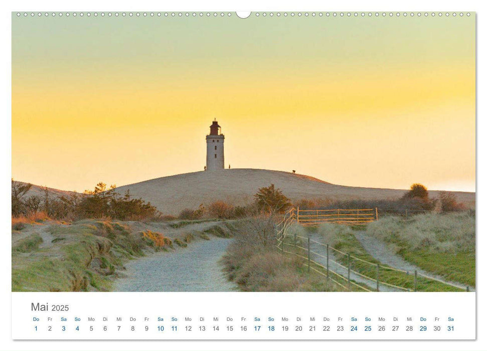 Wanderdüne Rubjerg Knude - ein Wahrzeichen im Land des Lichts (CALVENDO Wandkalender 2025)