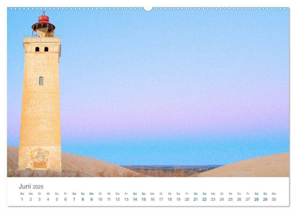 Wanderdüne Rubjerg Knude - ein Wahrzeichen im Land des Lichts (CALVENDO Wandkalender 2025)