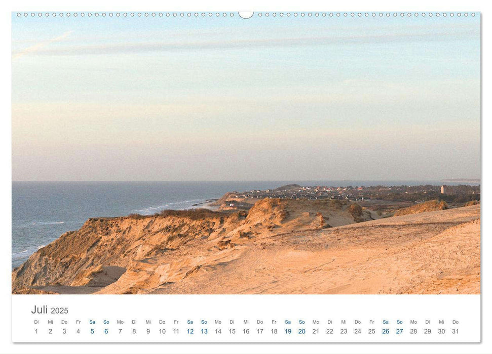 Wanderdüne Rubjerg Knude - ein Wahrzeichen im Land des Lichts (CALVENDO Premium Wandkalender 2025)