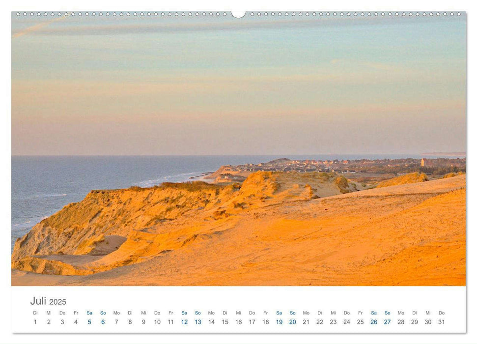 Wanderdüne Rubjerg Knude - ein Wahrzeichen im Land des Lichts (CALVENDO Premium Wandkalender 2025)