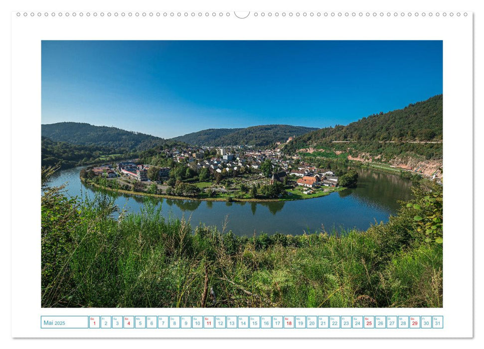 Naturwunder - Deutschlands Flussschleifen (CALVENDO Premium Wandkalender 2025)