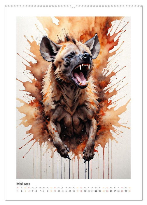 Fantastische Tierwelt: Farbenspiel und Eleganz (CALVENDO Premium Wandkalender 2025)